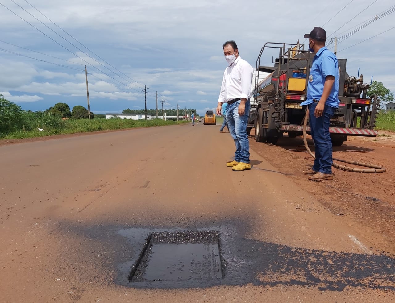 Anel Viário: vereador Romer Japonês (PV) solicita manutenção e Sinfra atende pedido da Câmara Municipal 