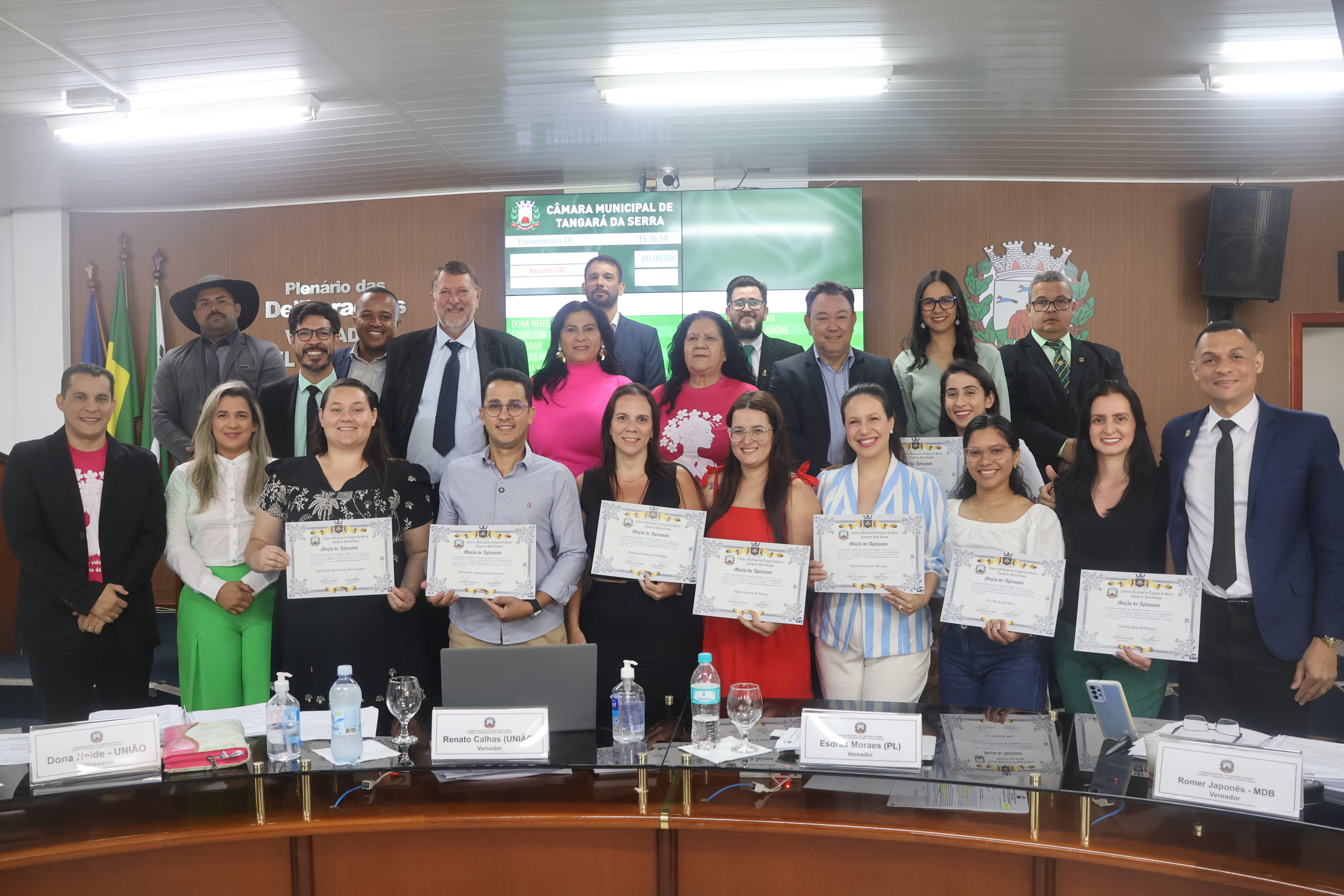 Câmara concede Moção de Aplausos aos profissionais da Fisioterapia