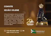 Câmara realiza nesta segunda (10), Sessão Solene em homenagem aos 20 anos do Movimento Acampamento 