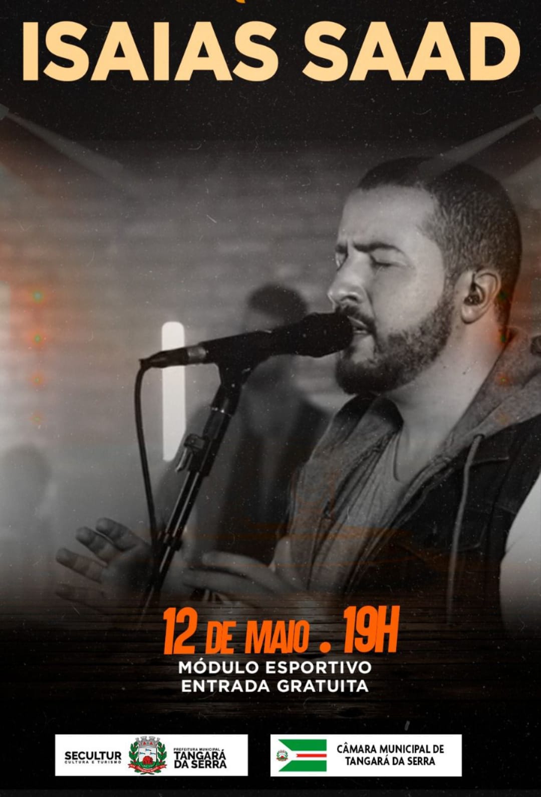 Com o apoio da Câmara, show gospel é atração destaque da Festa dos Estados nesta sexta (12)