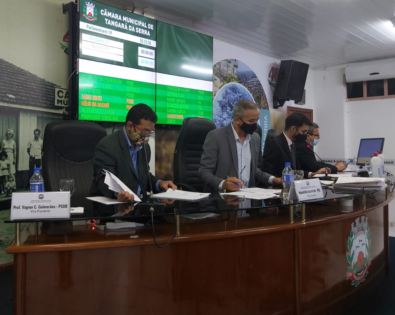 Confira as aprovações da 44º sessão ordinária realizada na terça-feira (22) 