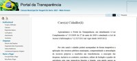 Departamento de informática alerta para instabilidade de acesso ao Portal da Transparência da Câmara 