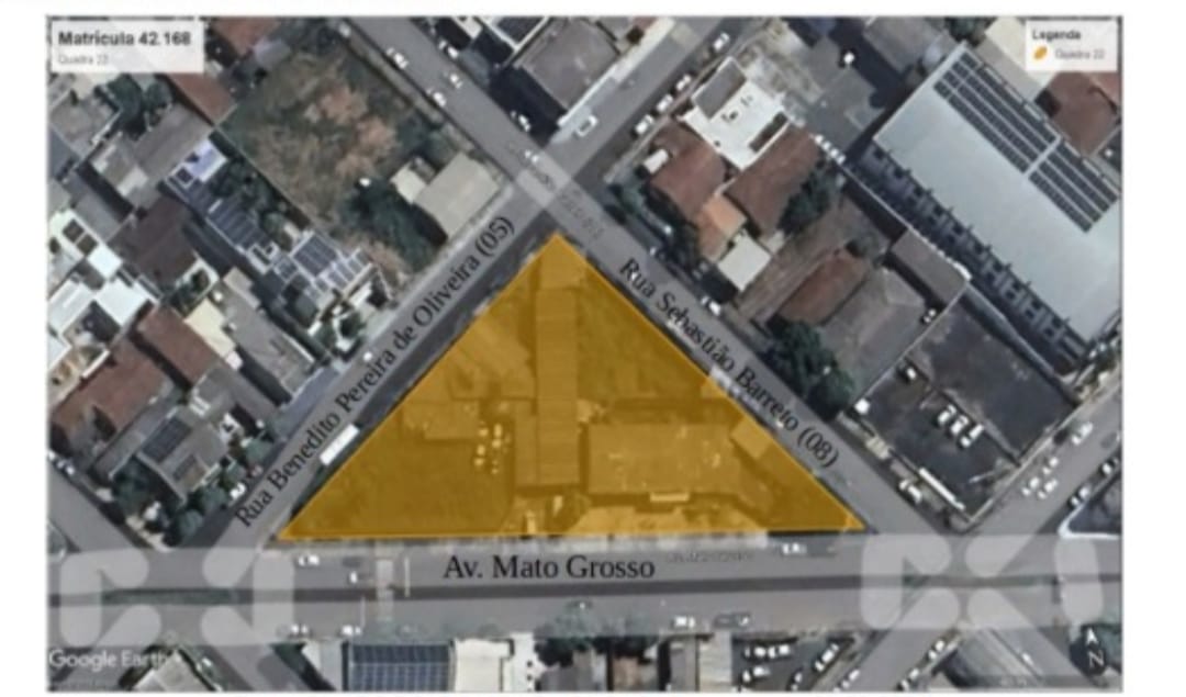 Autorizada doação de área no Centro, para construção da nova sede do 19º Batalhão da PM 