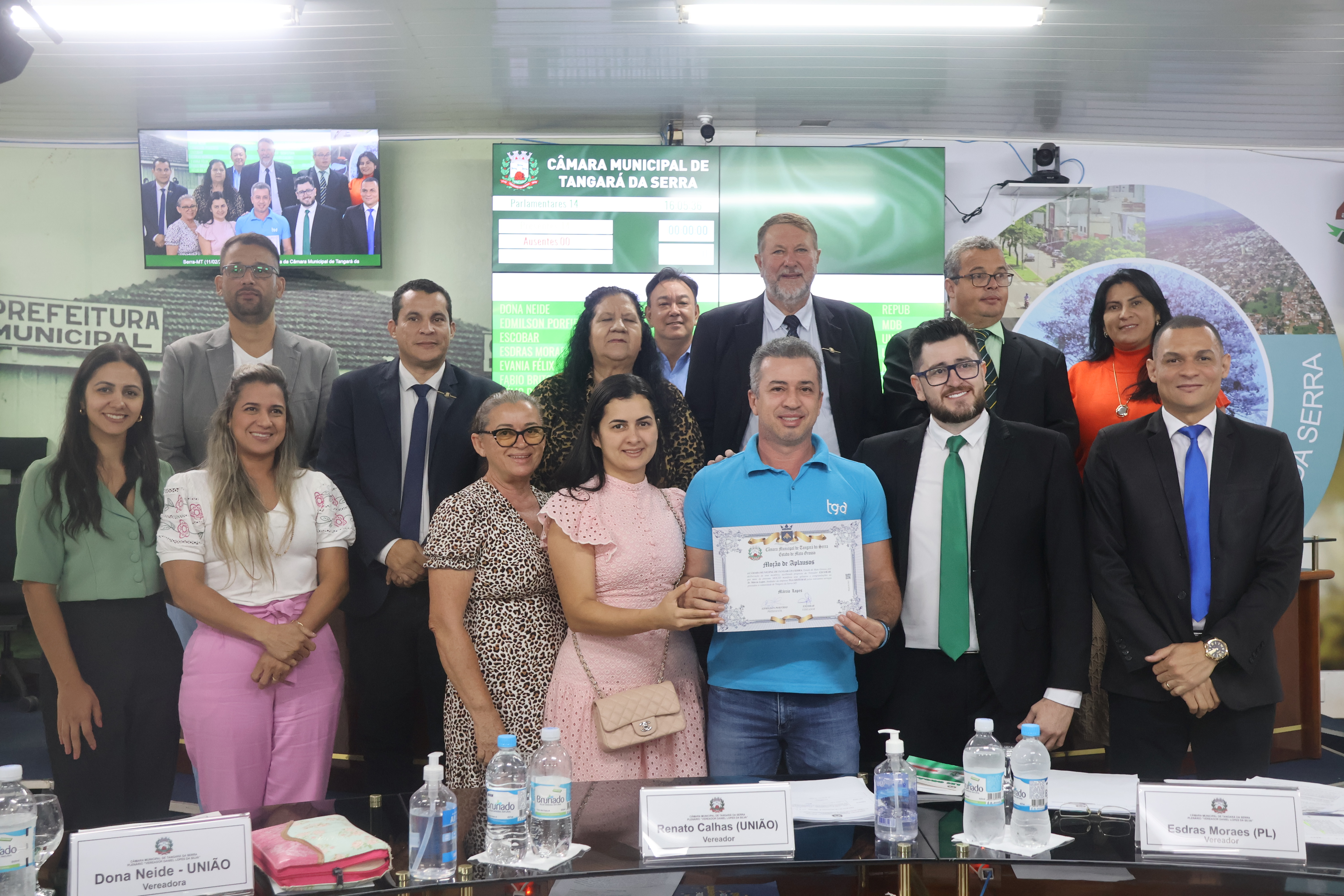 Câmara homenageia empresário do ramo da tecnologia com Moção de Aplausos