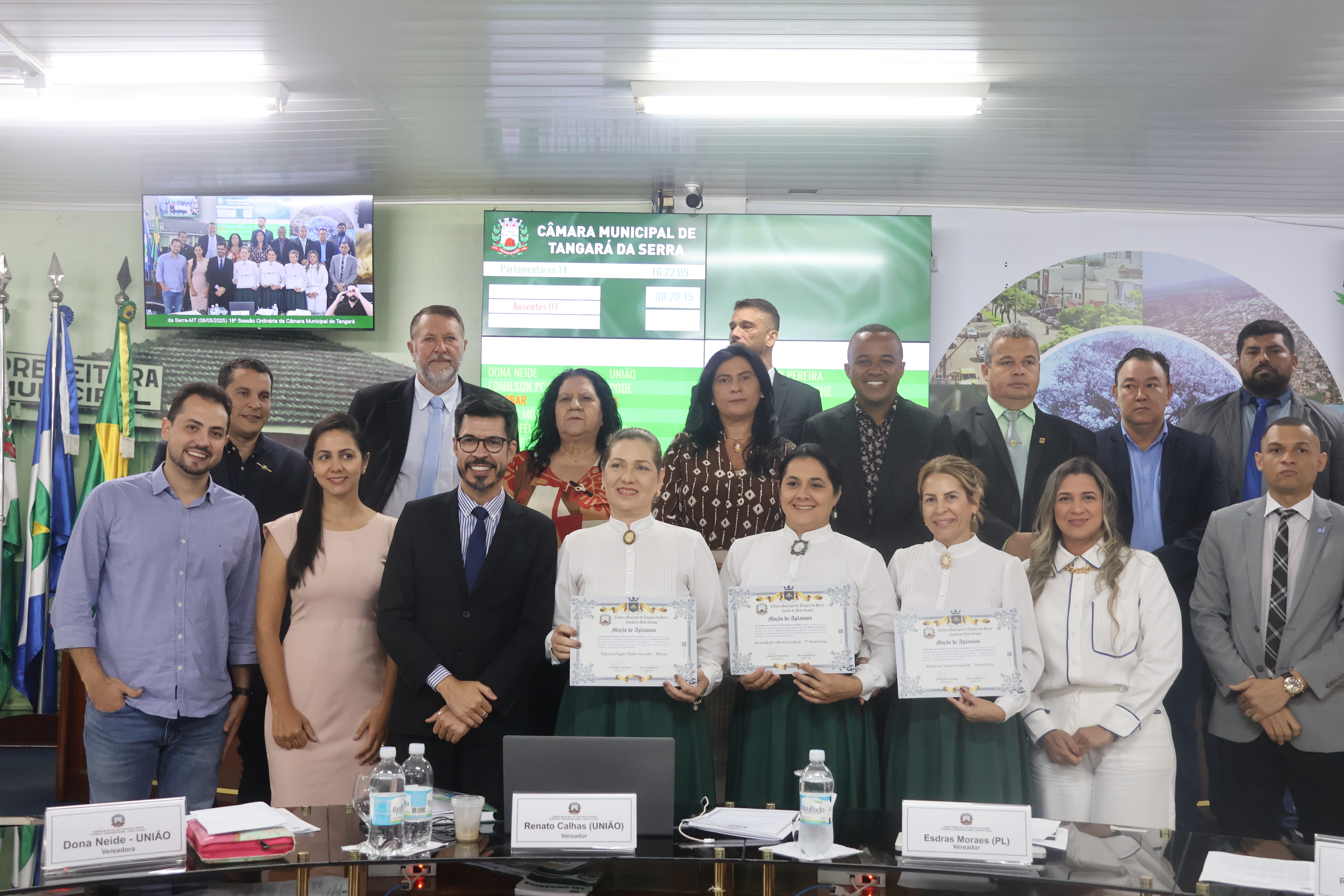 Patronagem feminina do CTG Aliança da Serra recebe Moção de Aplausos 