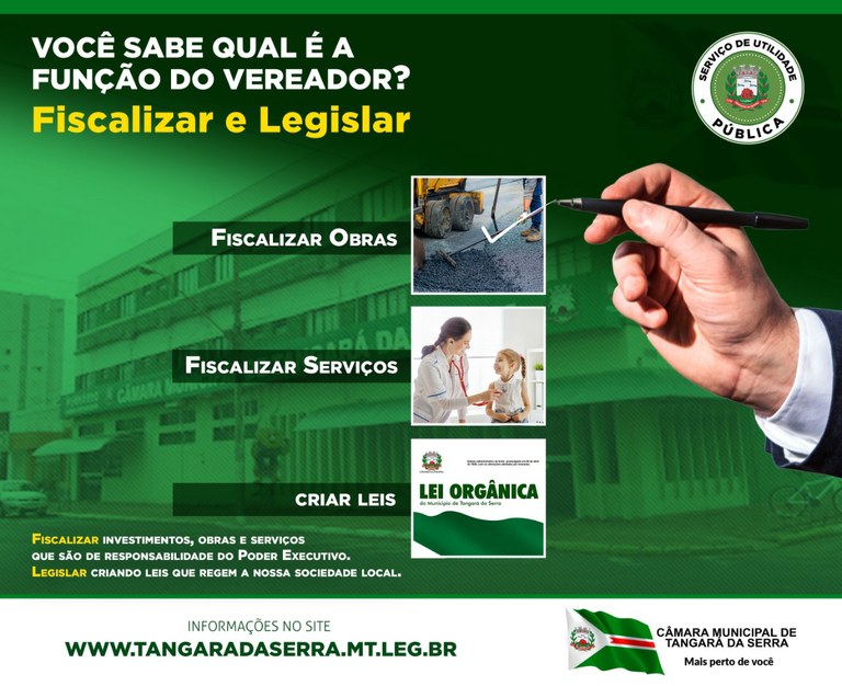 Funções da Câmara