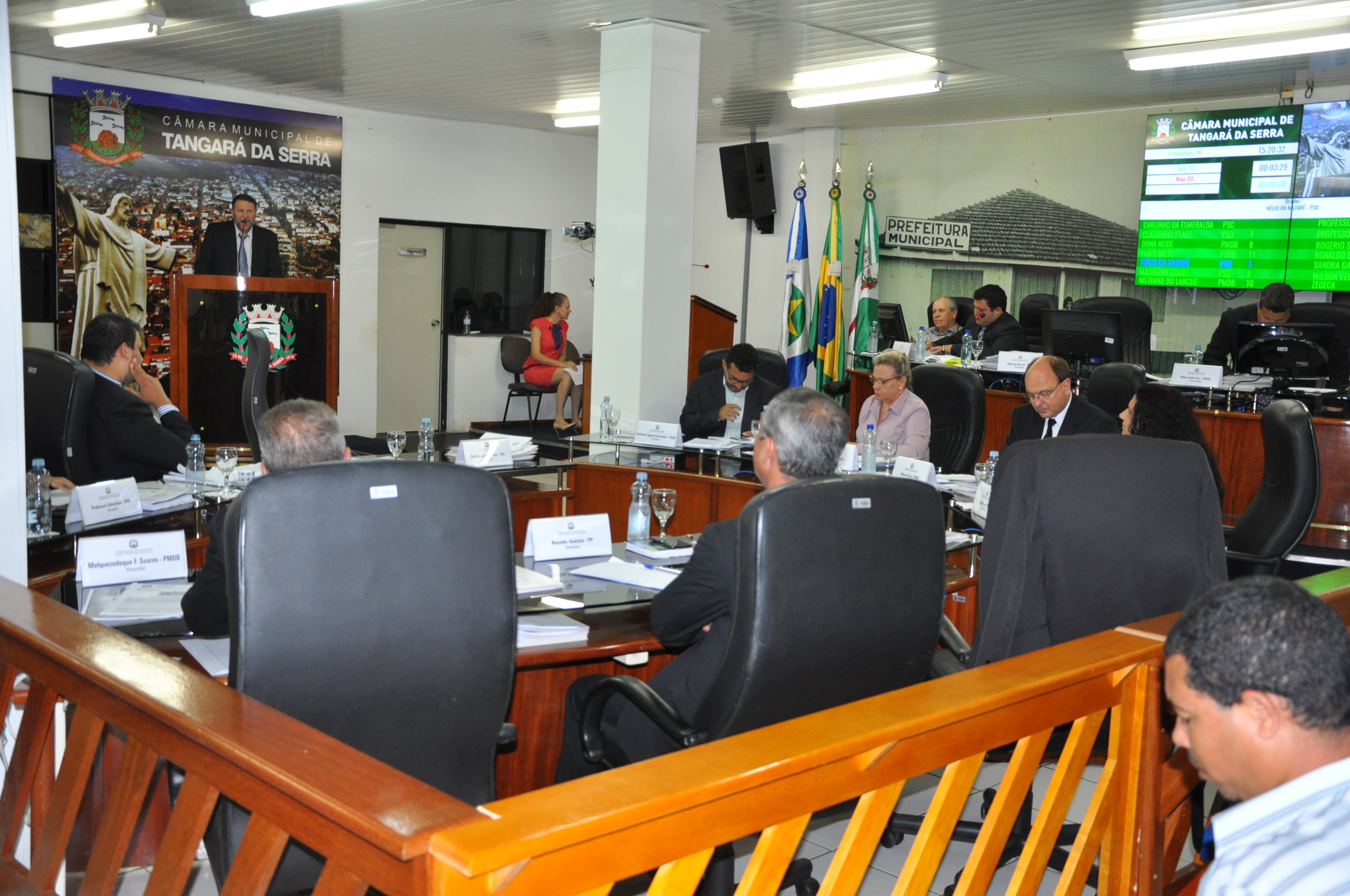 Assista ao vivo a 14ª Sessão Ordinária da Câmara Municipal de Tangará da Serra