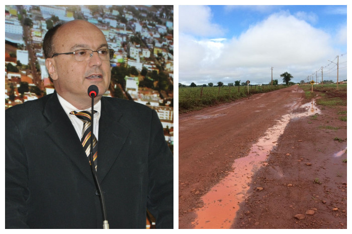 Buritis e Bela Vista: Wilson Verta volta a cobrar pavimentação da estrada da Linha 11