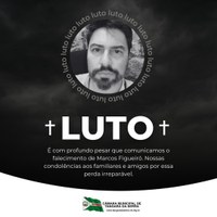 Câmara decreta luto em razão do falecimento do servidor da Casa, Marcos Figueiró 