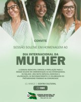 Câmara homenageará 42 mulheres com o Certificado Mulher Cidadã em Sessão Solene