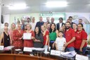 Câmara homenageia a empresária, Terezinha Maciel Dutra com Moção de Aplausos