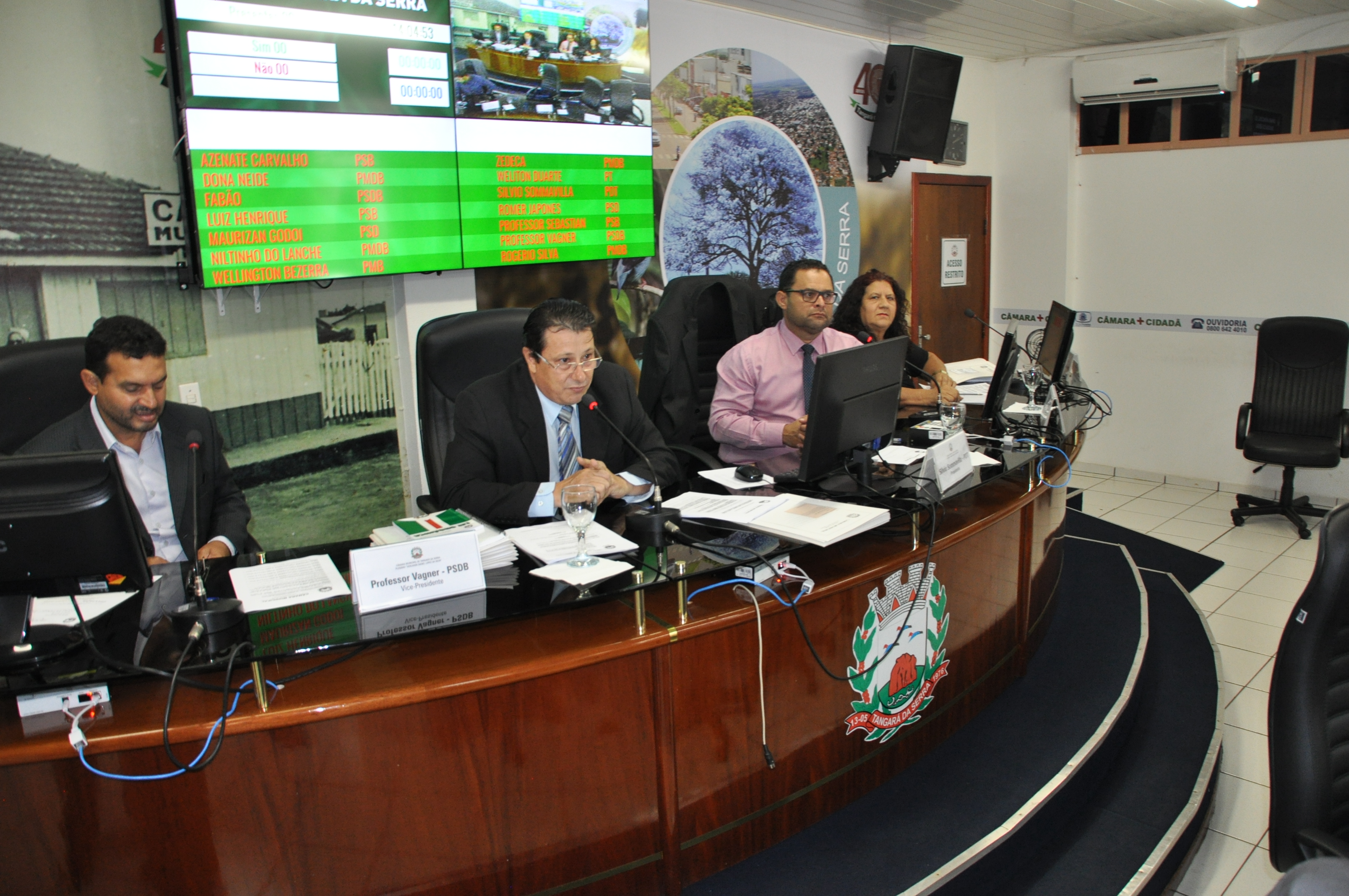 Câmara Municipal inaugura sistema de votação eletrônica