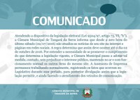 COMUNICADO