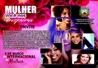 Dia das Mulheres é comemorado pelo Legislativo Municipal em Sessão Solene, no próximo dia 08