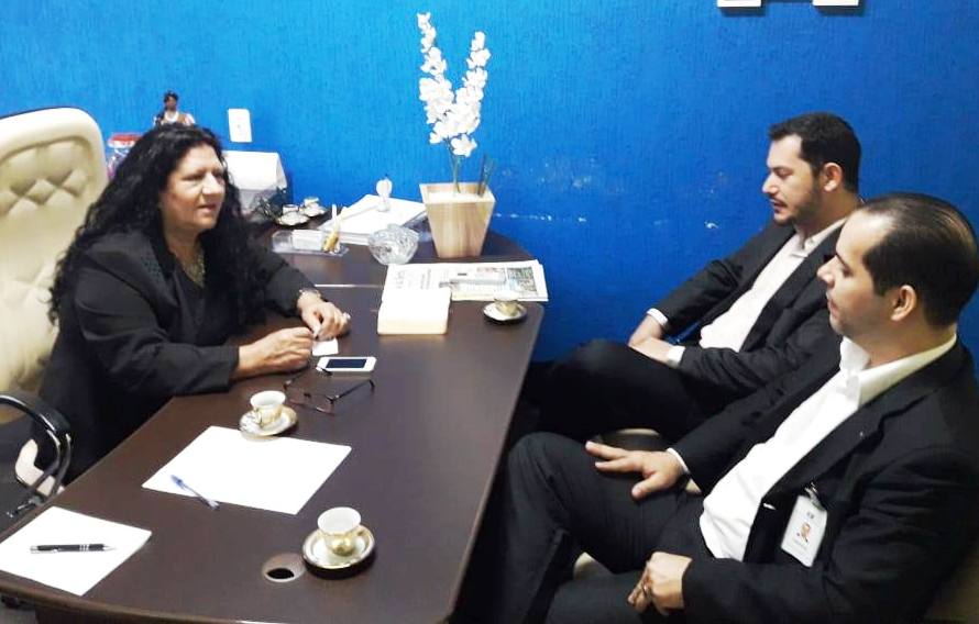 Em reunião com Dona Neide, representantes do CIEE confirmam interesse por Tangará