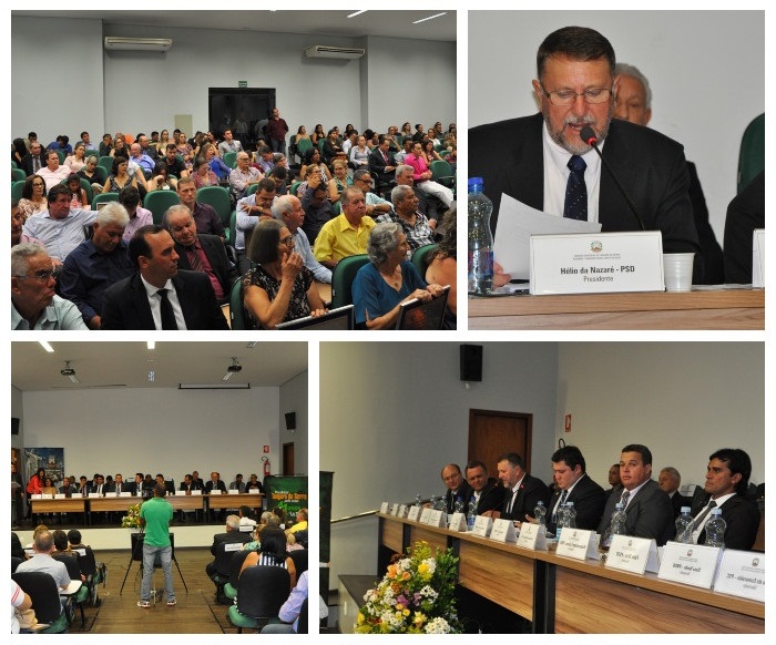 Em Sessão Solene, Câmara homenageou pioneiros e personalidades