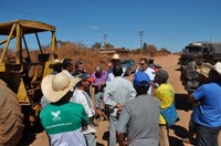 Hélio, Zedeca, Niltinho e Quintão apoiam protesto de moradores na MT 339