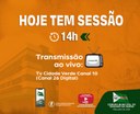 Legislativo encerra semestre nesta terça (15), com a realização da 26ª Sessão Ordinária
