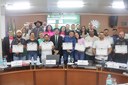 MOÇÃO DE APLAUSOS: entregadores de Delivery são homenageados pelo Legislativo MOÇÃO DE APLAUSOS: entregadores de Delivery são homenageados pelo Legislativo