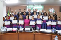 Moção: Escola Ramons Sanches é reconhecida por fortalecer o esporte estudantil