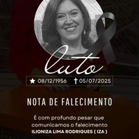 Nota de Pesar - Ilioniza Lima Rodrigues