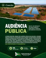 PPP do saneamento e resíduos sólidos será debatida na Câmara nesta sexta (8)