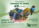 Sessão Solene em comemoração ao 46º aniversário de Tangará é aprovada 