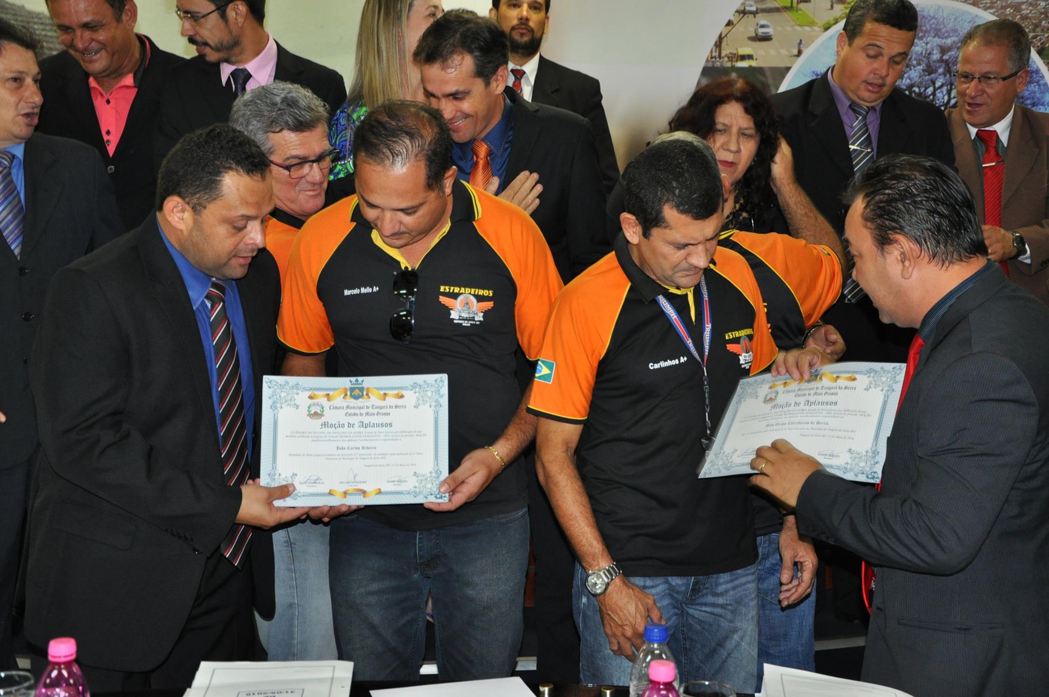 Romer elogia Estradeiros da Serra pela realização do 8º Moto Encontro