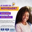 Seciteci: cursos técnicos gratuitos em agronegócio e logística estão com inscrições abertas para alunos do Ensino Médio Seciteci: cursos técnicos gratuitos em agronegócio e logística estão com inscrições abertas para alunos do Ensino Médio