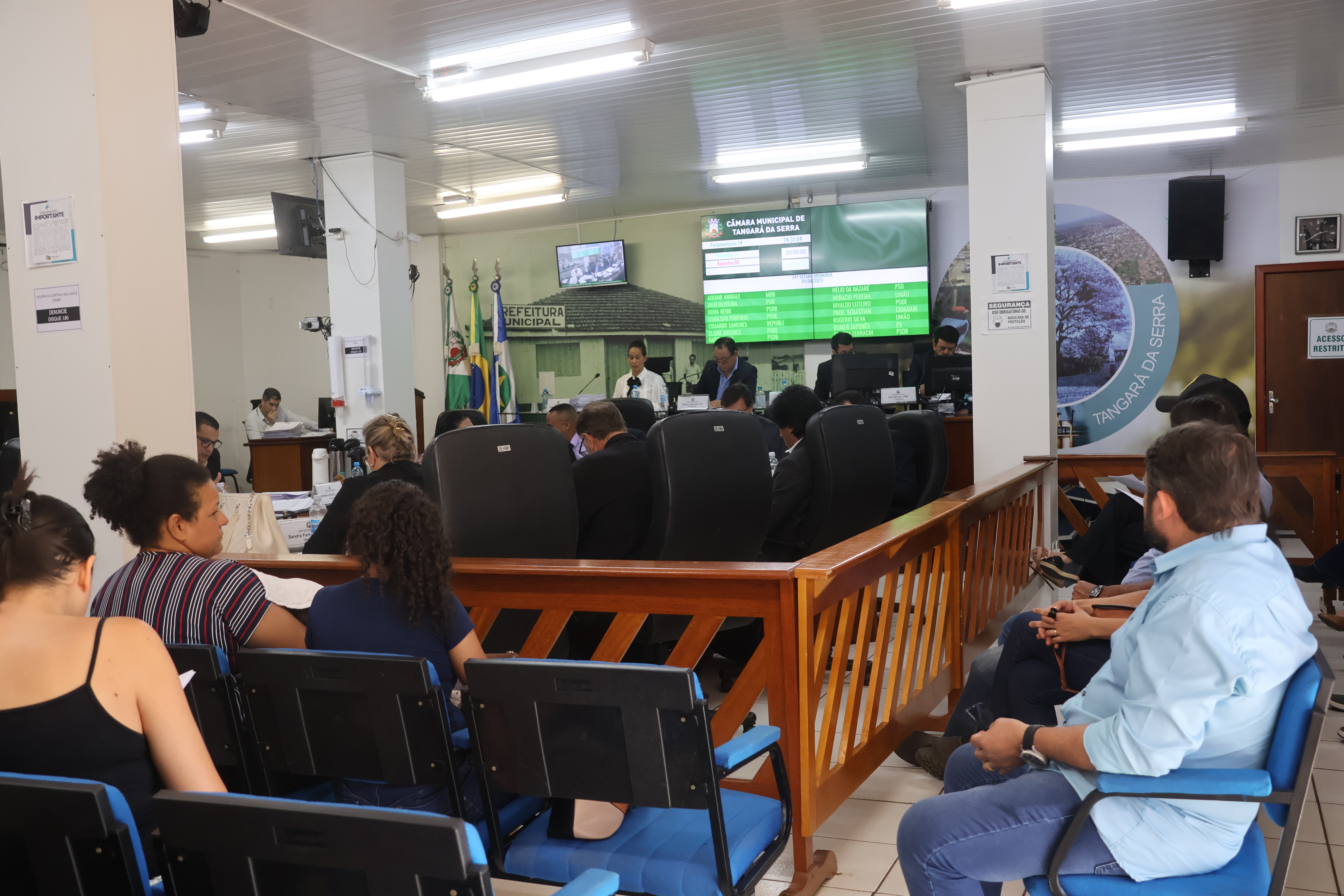 Vereadores aprovam vista de 30 dias, a projeto de decreto legislativo 