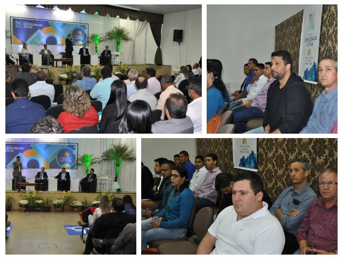 Vereadores participam do Programa Democracia Ativa do Tribunal de Contas