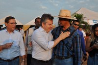 Câmara recepciona governador Mauro Mendes em Tangará