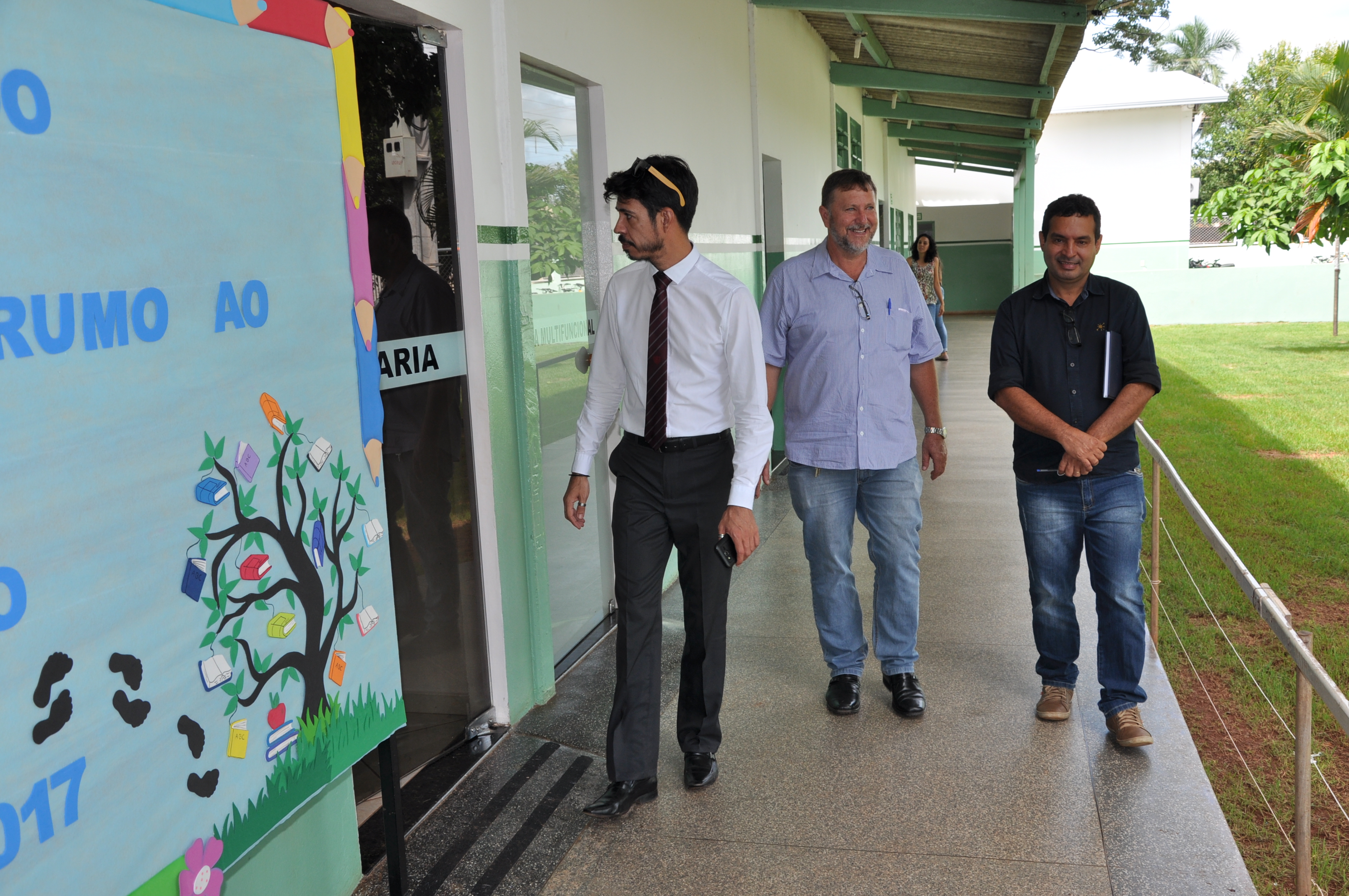 Vereadores visitam escolas da rede municipal