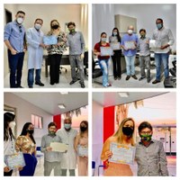 Legislativo presta homenagem aos profissionais de saúde à frente da pandemia Covid-19