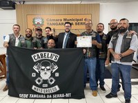 Moção : Legislativo reconhece trajetória e ações do Cabelu’s Moto Clube