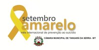 Portal da Câmara ganha nova cor em apoio ao ‘Setembro Amarelo’ de prevenção do suicídio