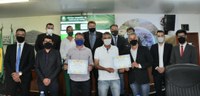 Servidores da SINFRA são homenageados pela Câmara Municipal 