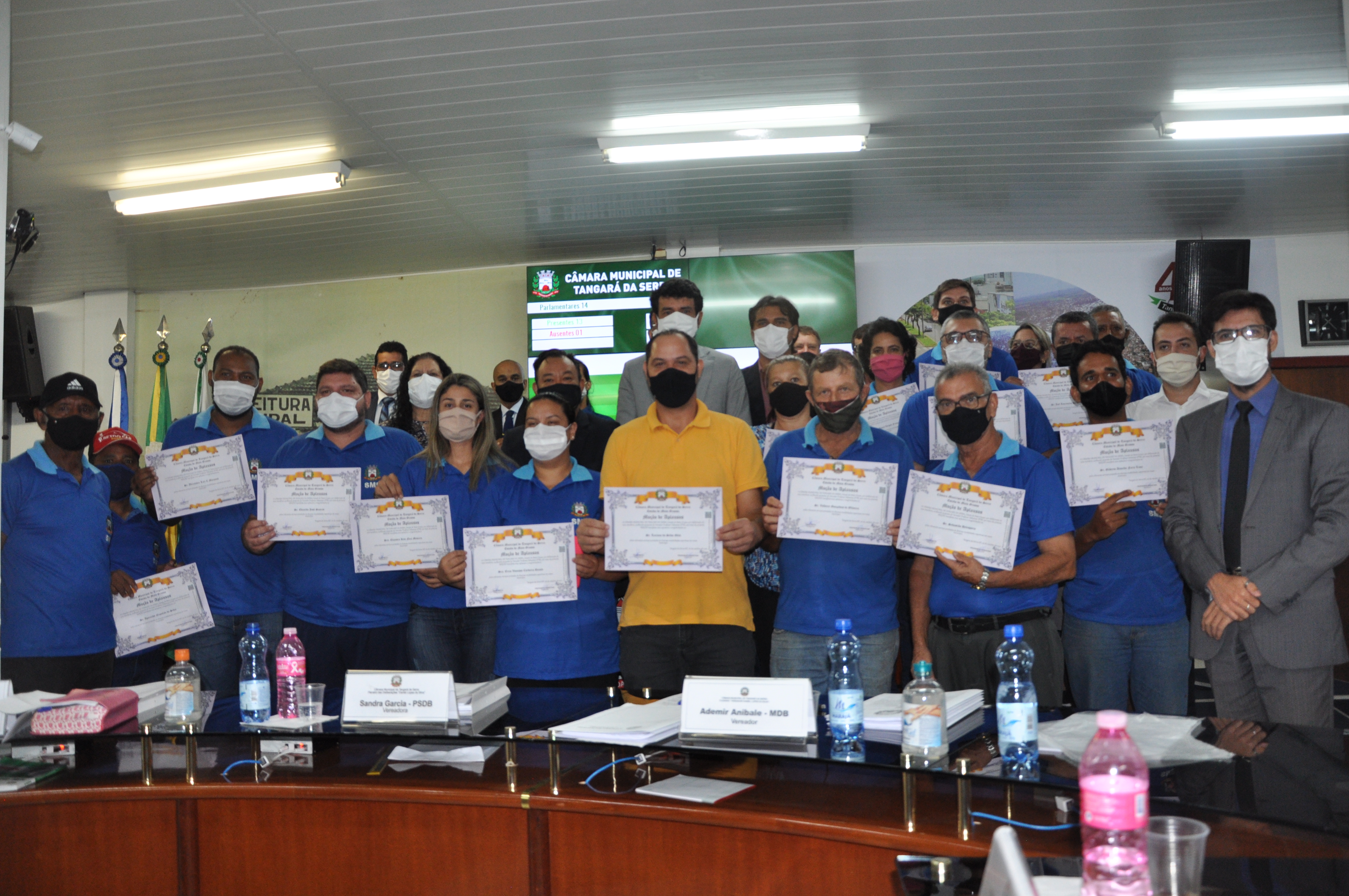 Servidores do Esporte, Cultura e Turismo são homenageados pela Câmara 
