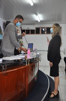 Tania Niclotte toma posse do cargo de vereadora por 30 dias 