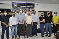 Vereadores se reúnem com representantes da Cooperativa Sicredi 